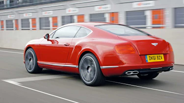 Bentley Continental GT V8 rear tracking