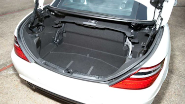 Mercedes SLK 250 CDI boot