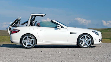 Mercedes SLK 250 CDI roof mechanism
