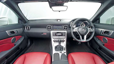 Mercedes SLK 250 CDI interior