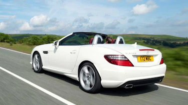 Mercedes SLK 250 CDI rear tracking