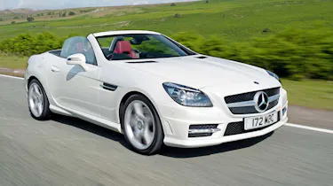 Mercedes SLK 250 CDI front tracking