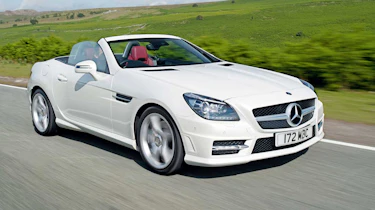 Mercedes SLK 250 CDI front tracking