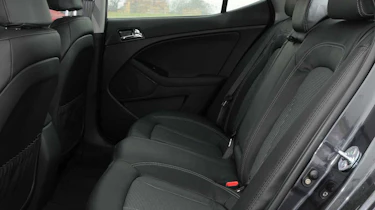 Kia Optima rear seats