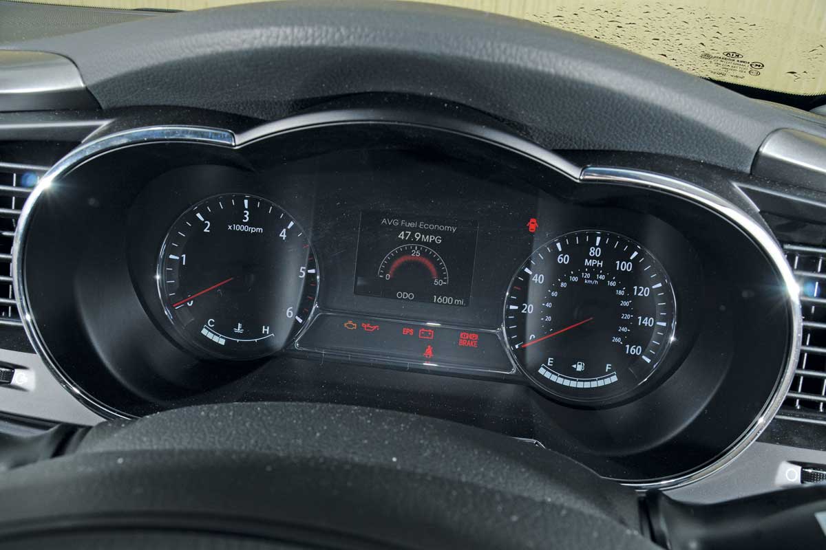 Kia Optima dials