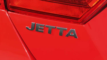 VW Jetta badge
