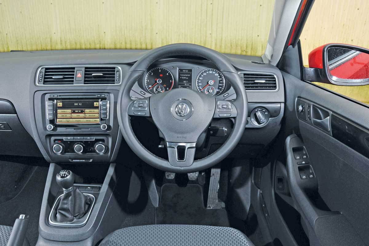 VW Jetta interior