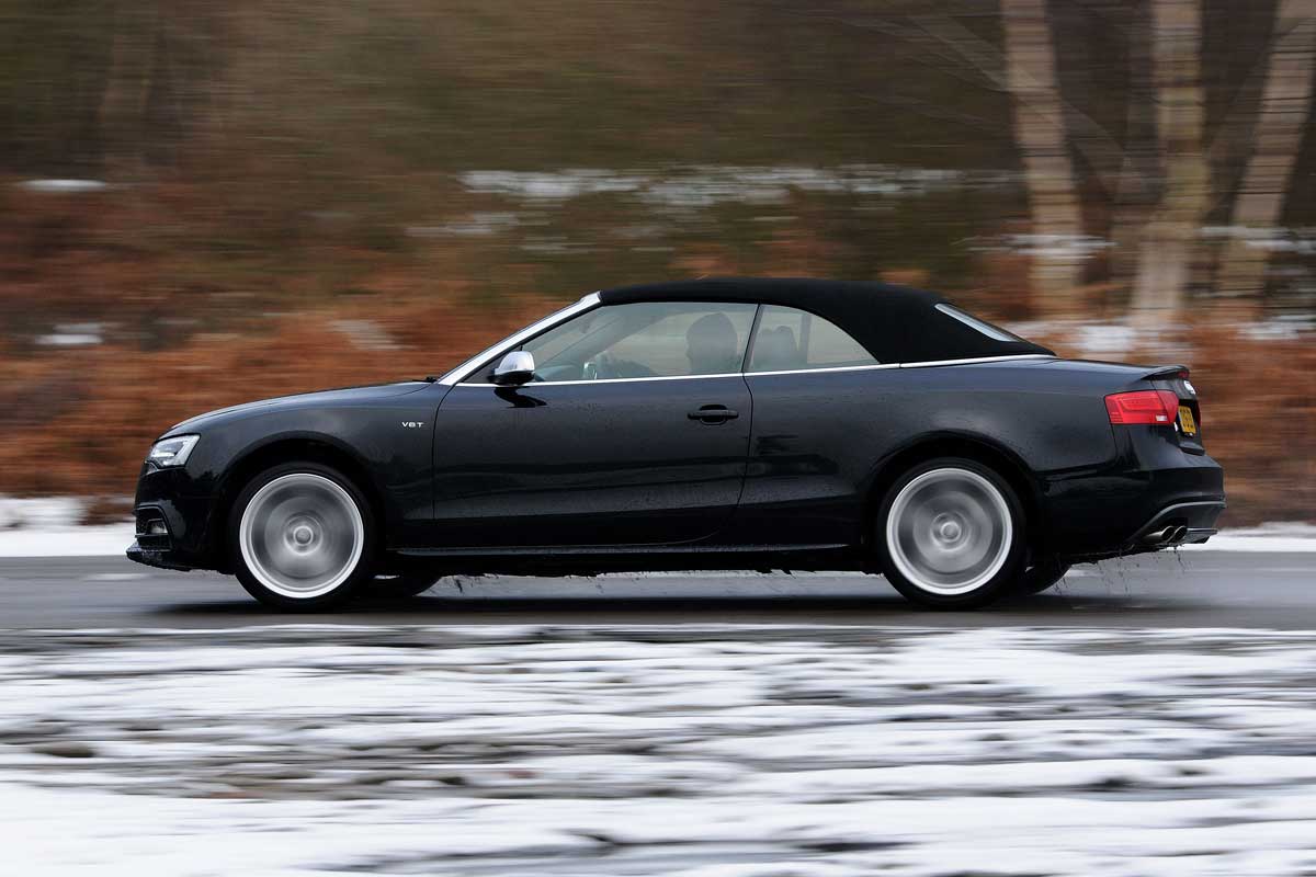 Audi S5 Cabriolet panning