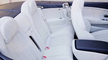 Bentley Continental GTC V8 rear seats
