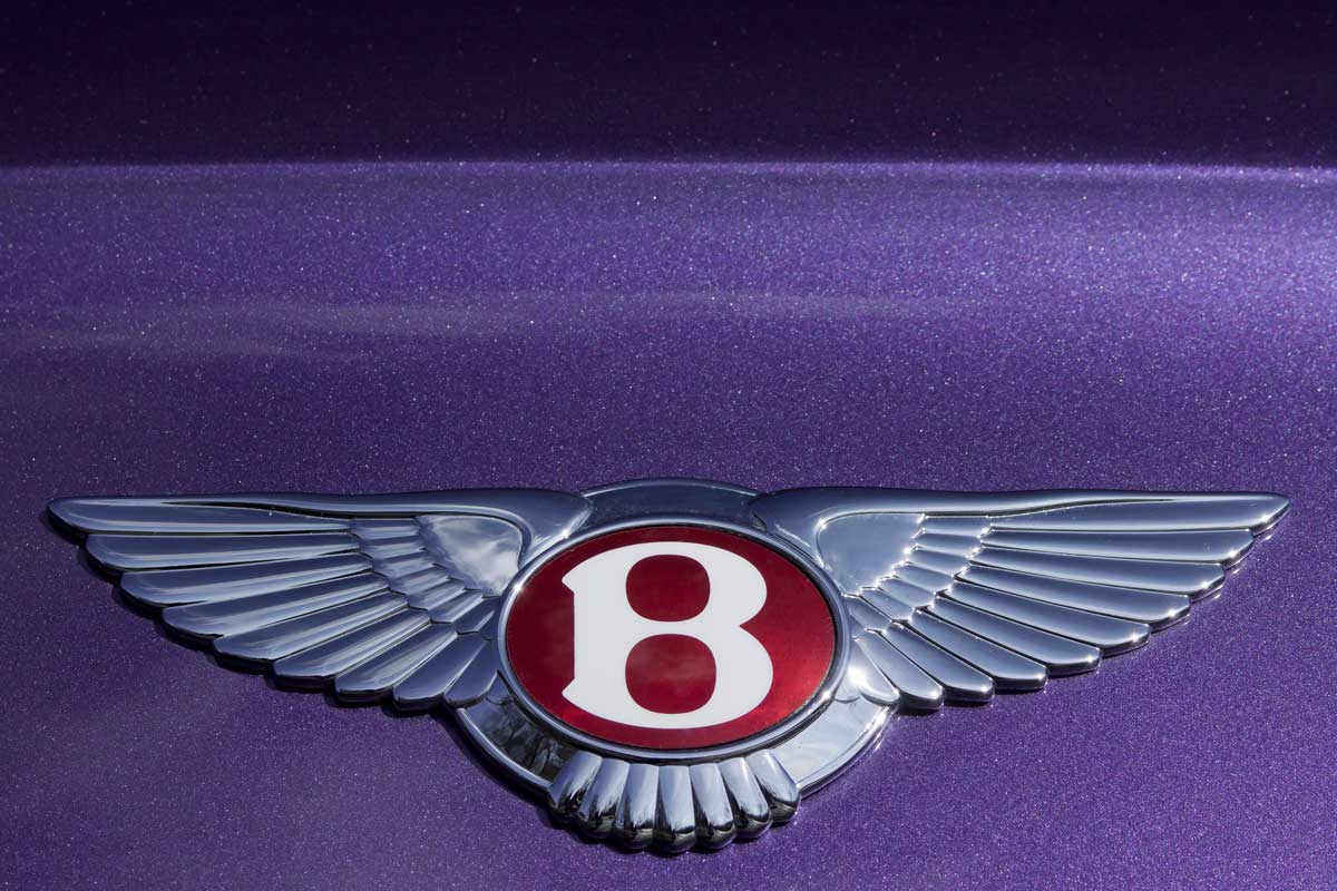 Bentley Continental GTC V8 badge