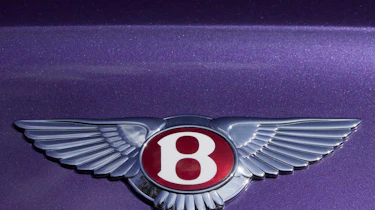 Bentley Continental GTC V8 badge