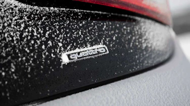 Audi A1 quattro badge