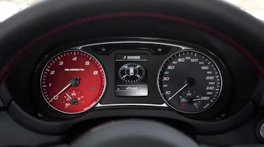 Audi A1 quattro dials
