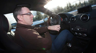 Audi A1 quattro driving