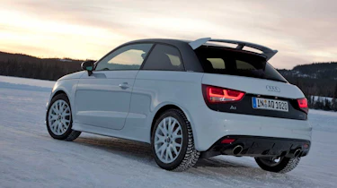 Audi A1 quattro rear three-quarters