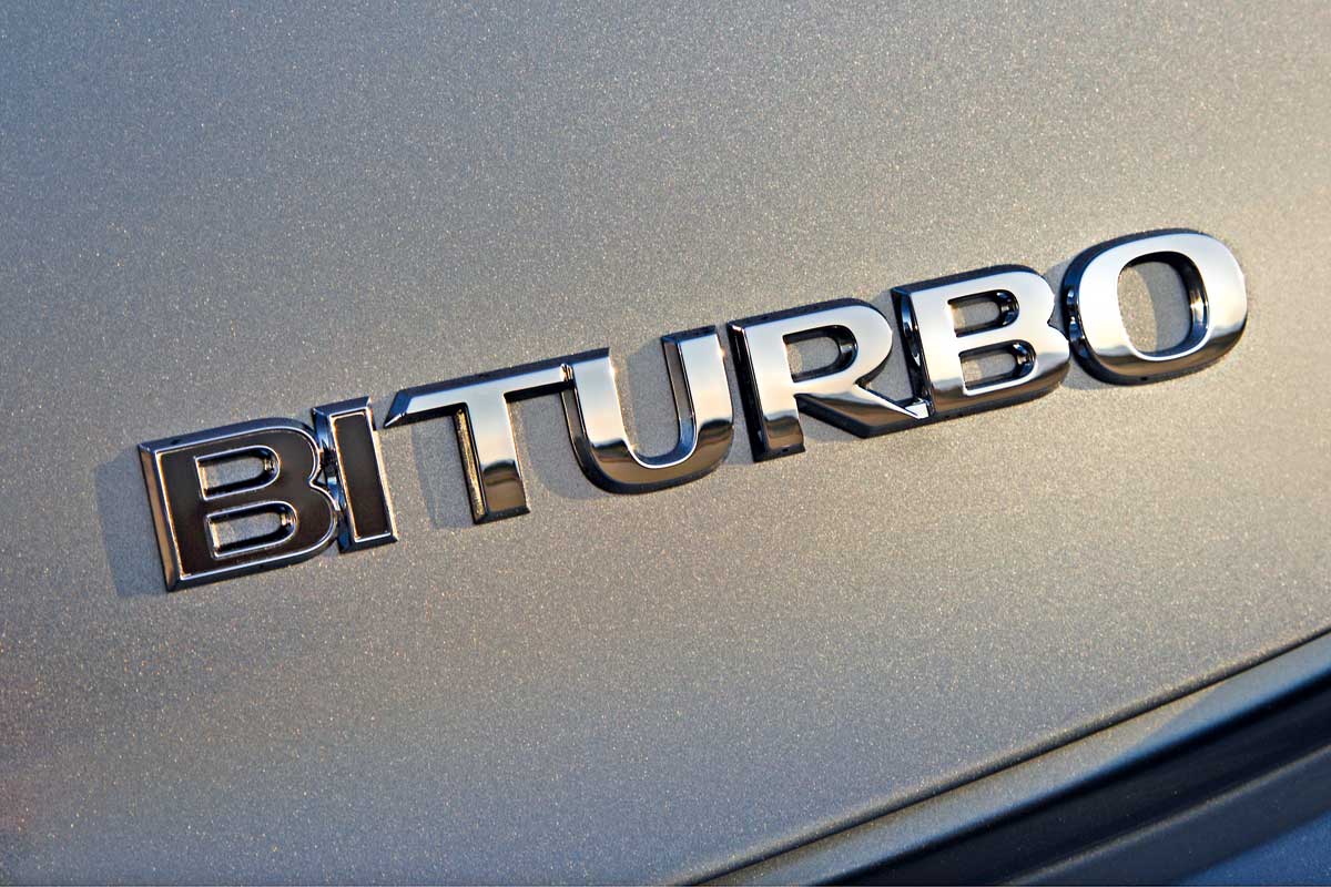 Vauxhall Insignia BiTurbo badge
