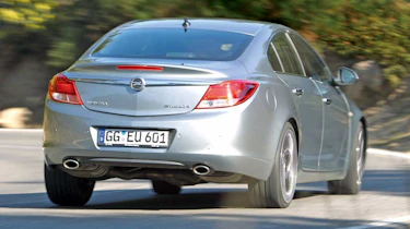 Vauxhall Insignia BiTurbo rear cornering