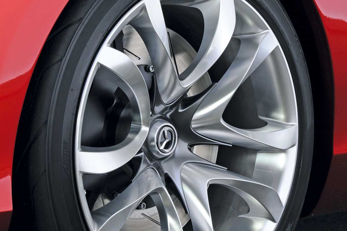 Mazda Takeri wheel
