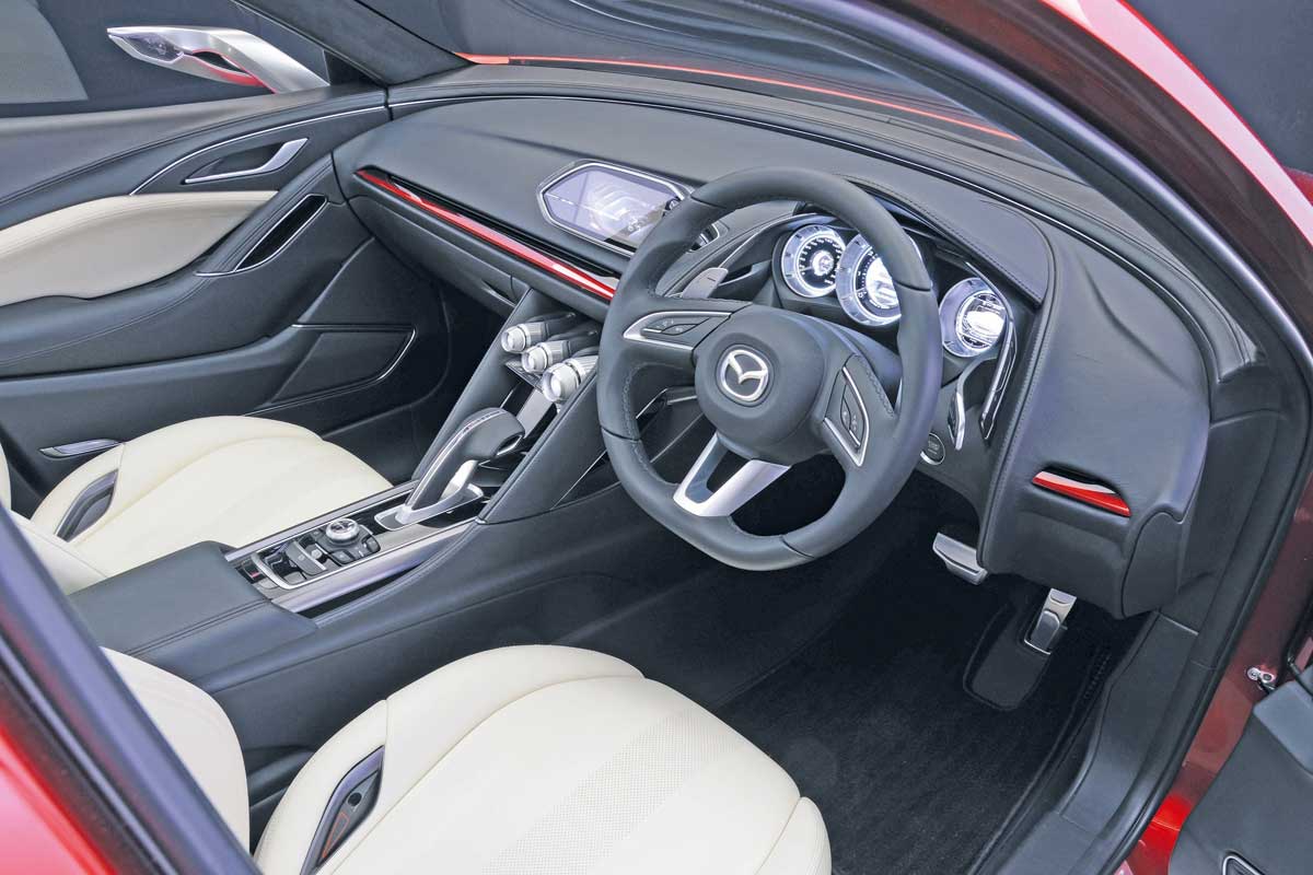 Mazda Takeri interior