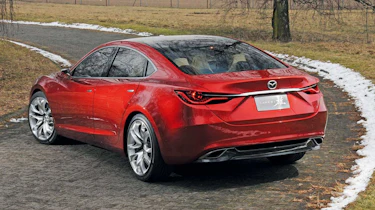 Mazda Takeri rear three-quarters