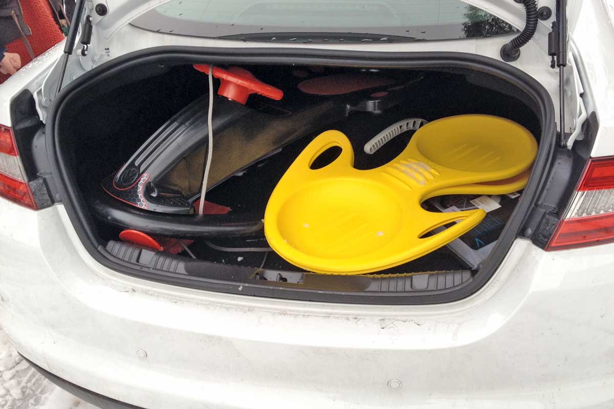 Jaguar XF boot