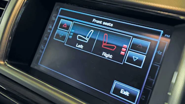 Jaguar XF heated seats