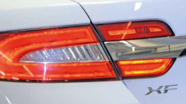 Jaguar XF badge