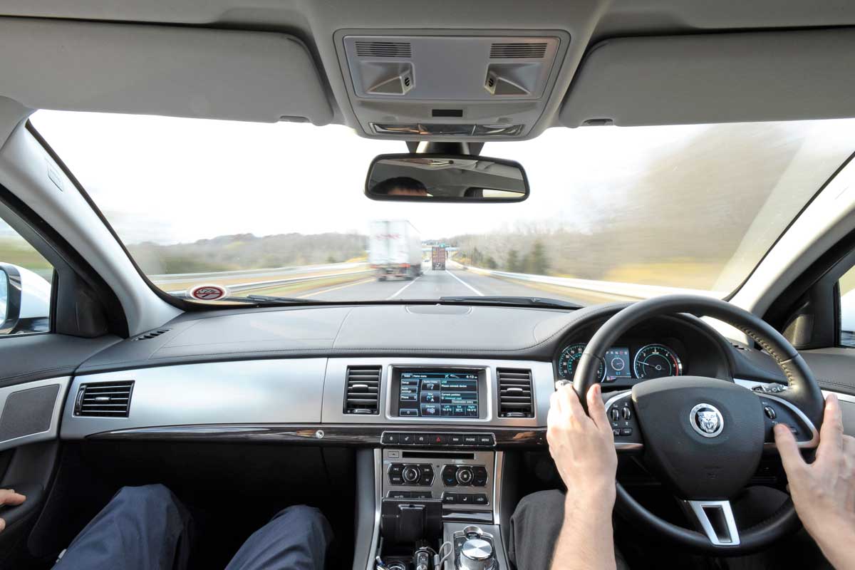 Jaguar XF interior