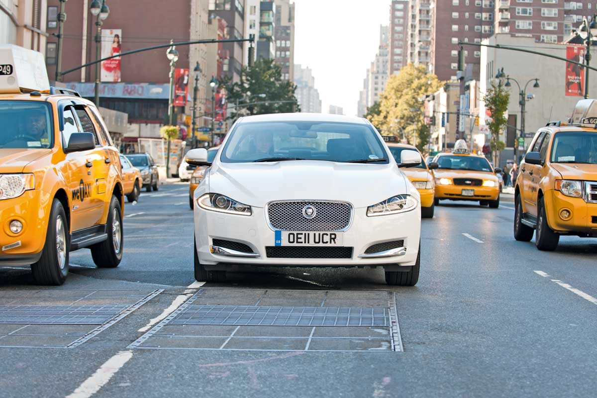 Jaguar XF in New York