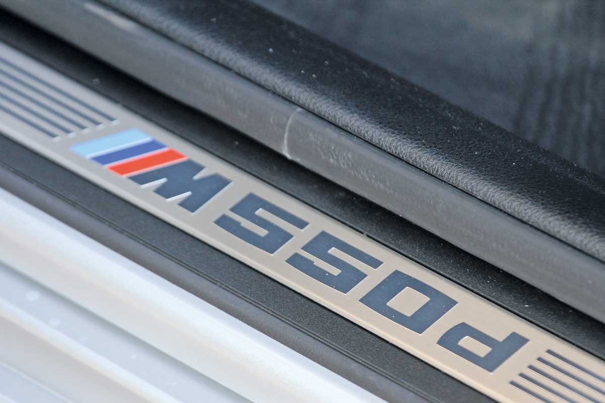 BMW M550d xDrive detail