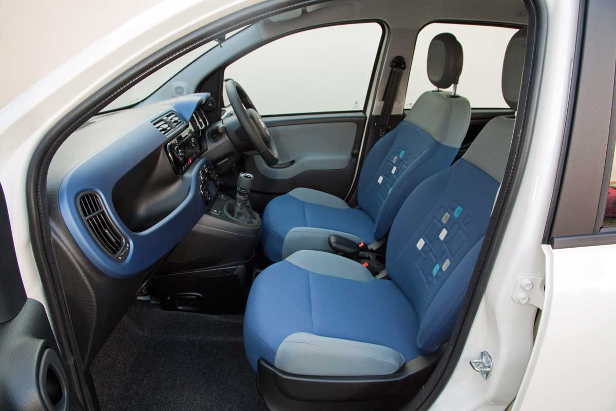 Fiat Panda front seats