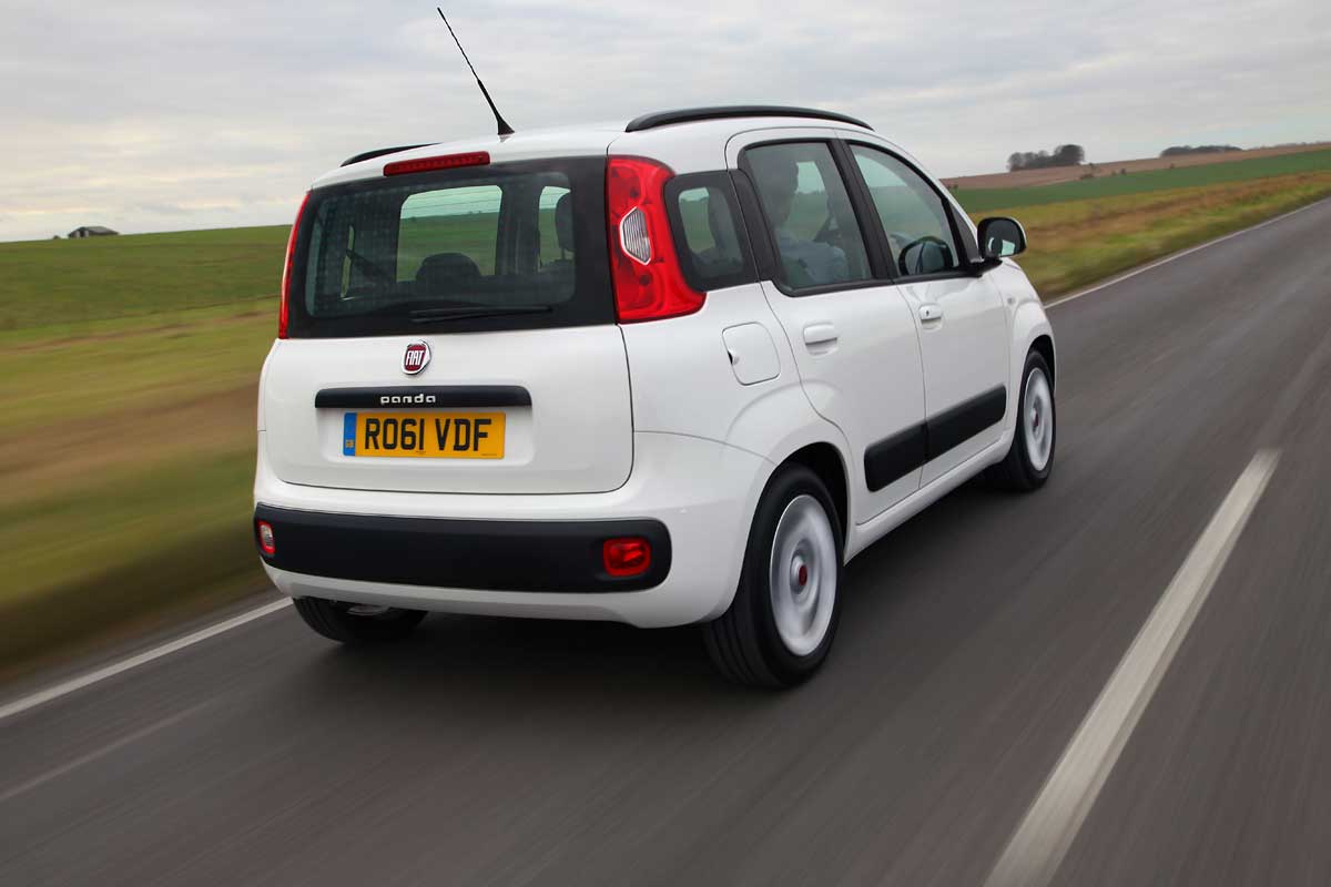 Fiat Panda rear tracking