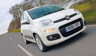 Fiat Panda front tracking