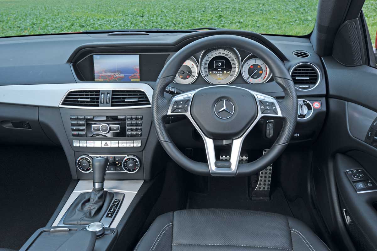 Mercedes C-Class Coupe interior
