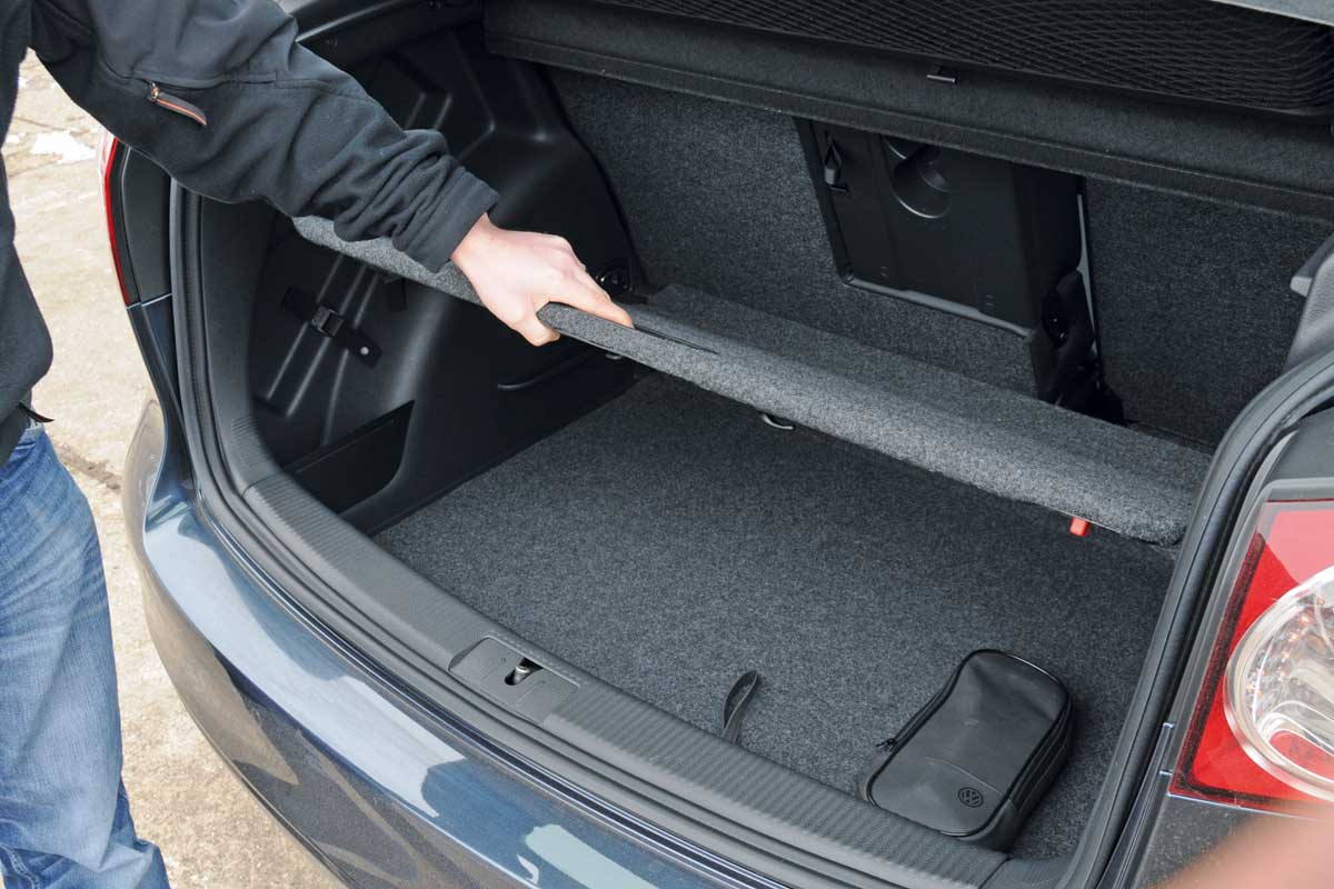 Volkswagen Golf Plus boot
