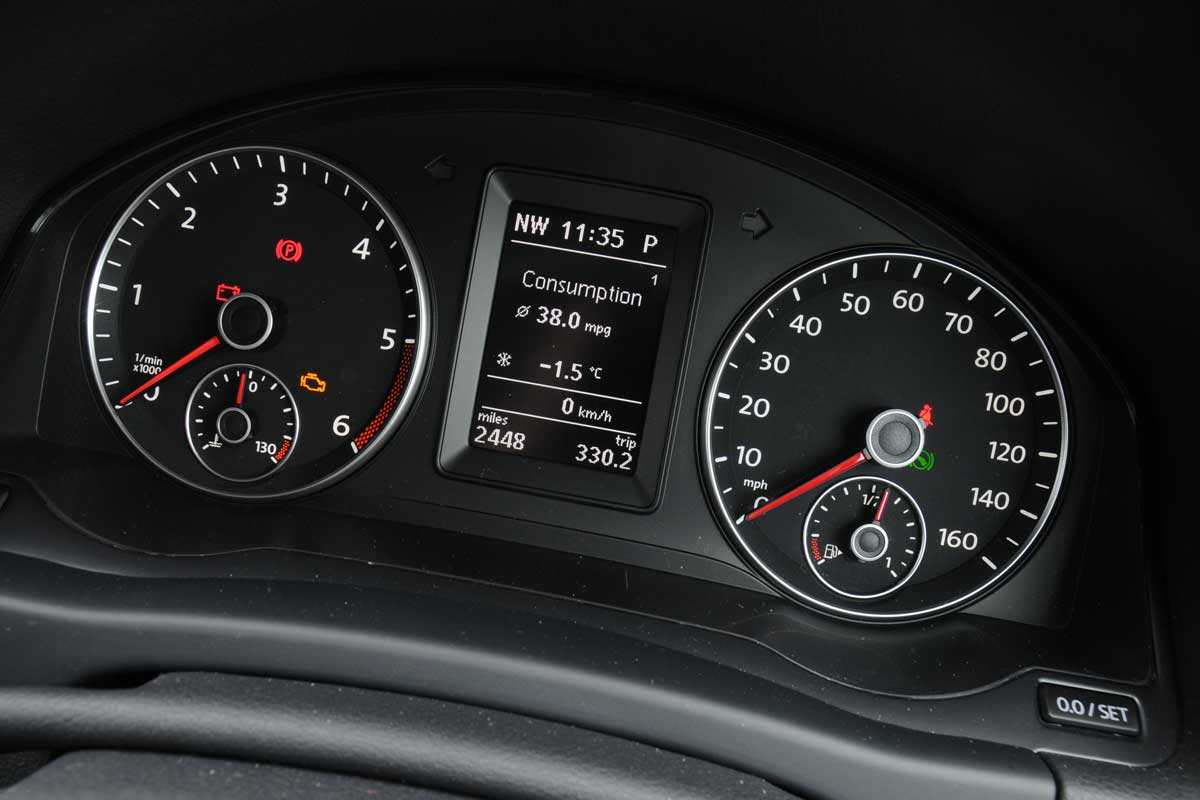 Volkswagen Golf Plus dials