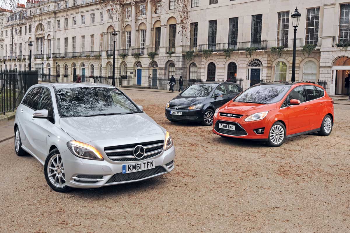 Mercedes B-Class vs rivals
