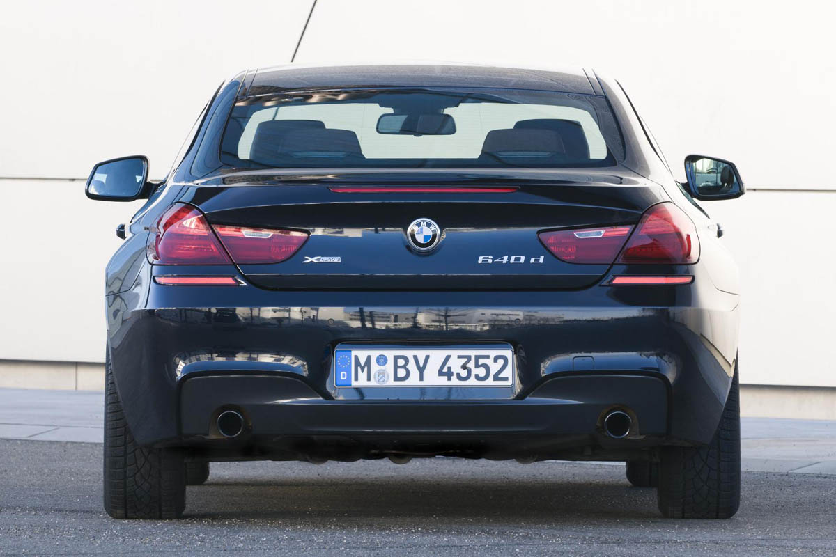 BMW 640d xDrive rear