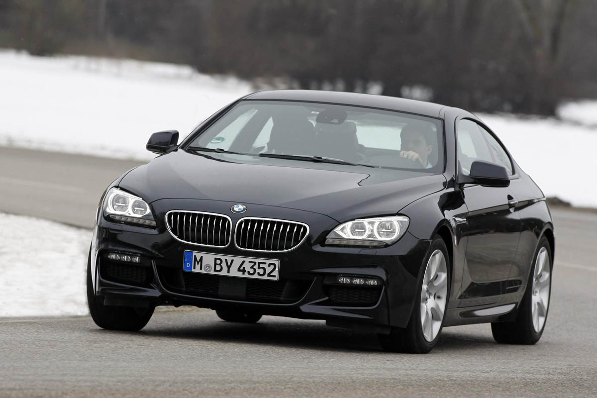 BMW 640d xDrive corner