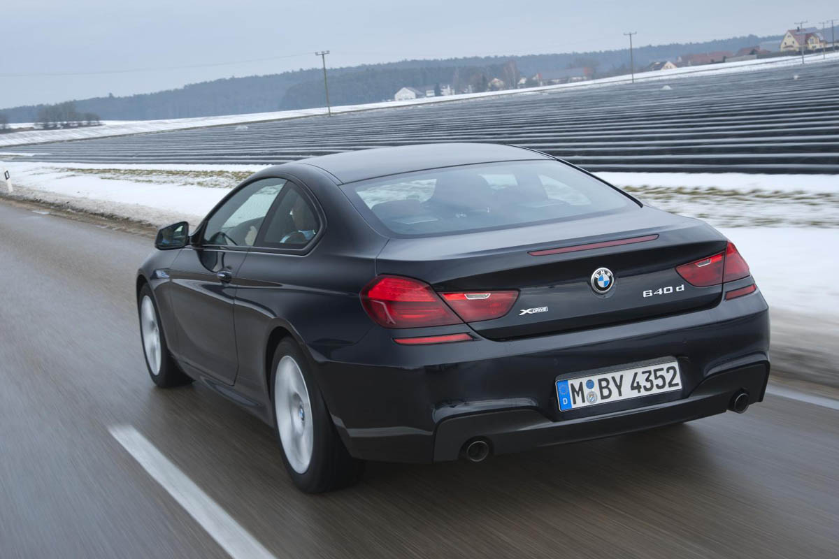 BMW 640d xDrive rear