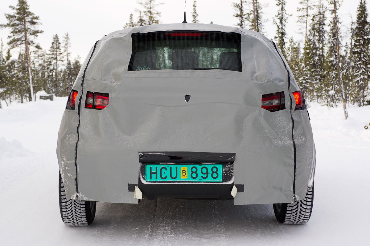 Renault Clio prototype rear