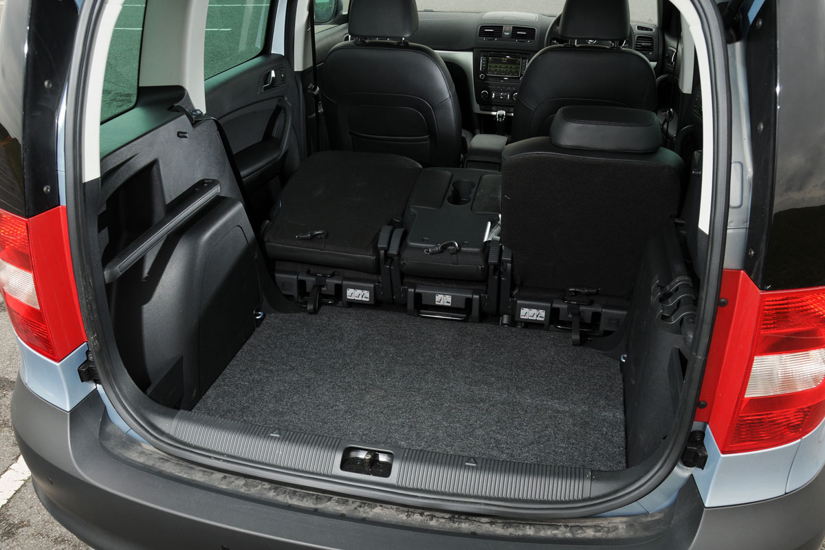 Skoda Yeti boot