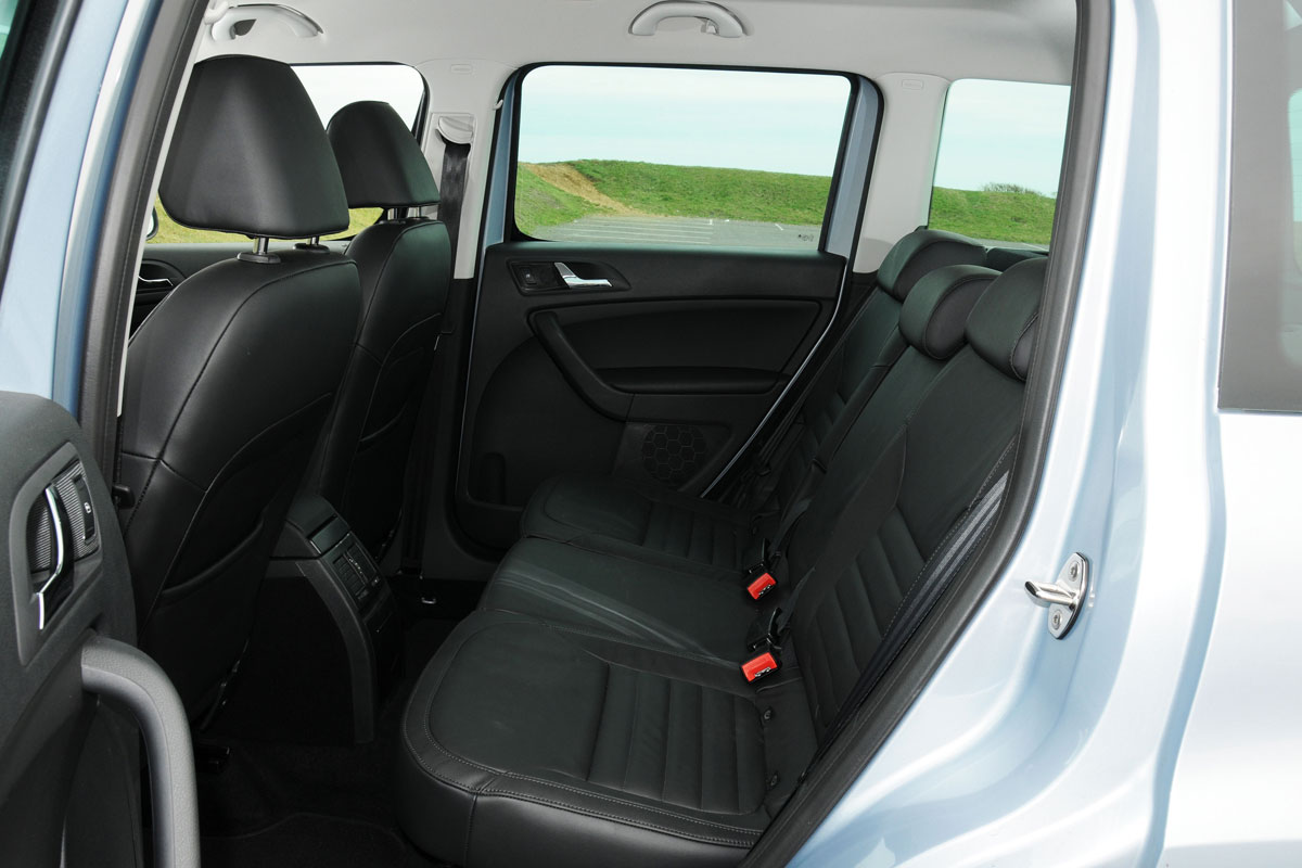 Skoda Yeti rear seats