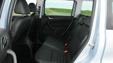 Skoda Yeti rear seats