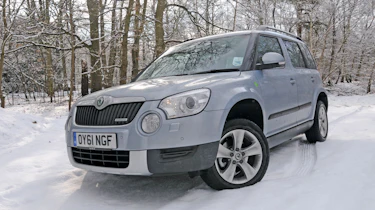 Skoda Yeti front three quarters