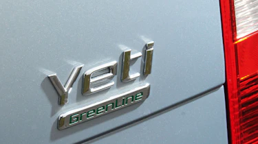 Skoda Yeti badge