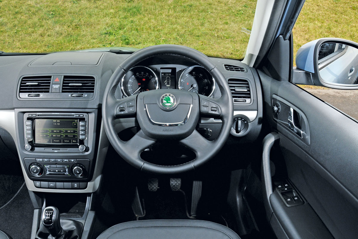 Skoda Yeti interior