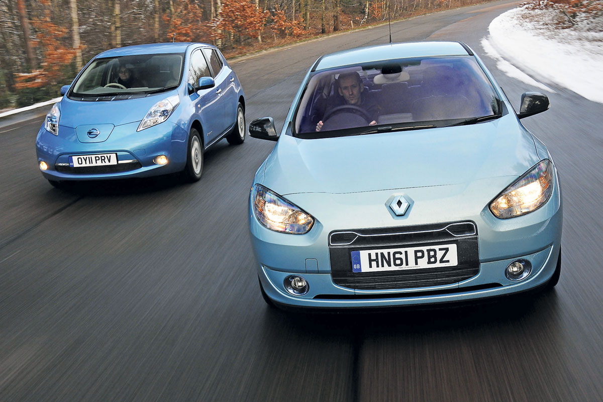 Renault Fluence Z.E. vs Nissan Leaf