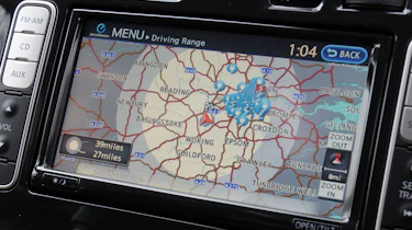 Nissan Leaf sat-nav