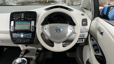 Nissan Leaf interior